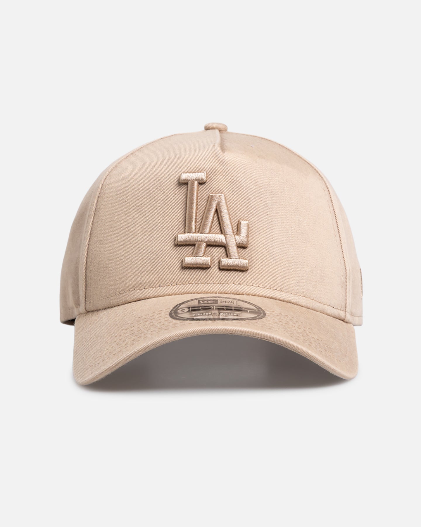 New Era Los Angeles Dodgers 'Dirty Wash' 9FORTY A-Frame Snapback Camel