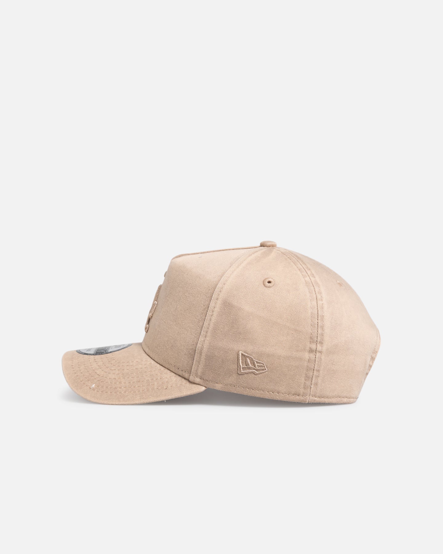 New Era Los Angeles Dodgers 'Dirty Wash' 9FORTY A-Frame Snapback Camel