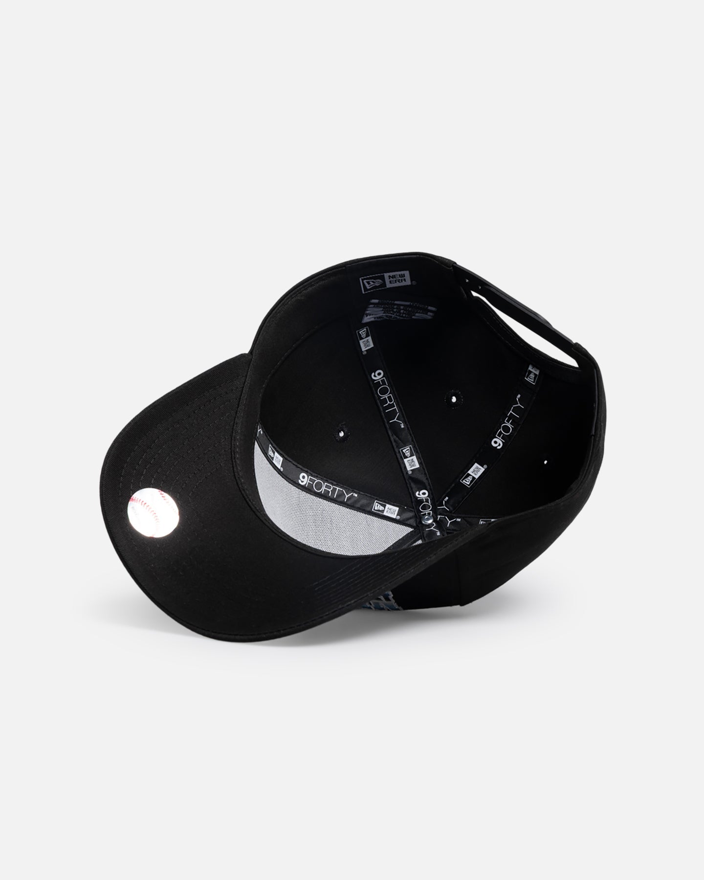 New Era New York Yankees 'Band Arch' 9FORTY A-Frame Snapback Black/Official Team Color