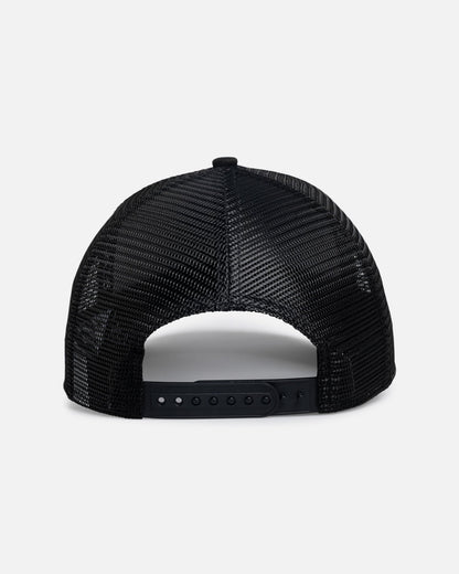 New Era Chicago White Sox 'Rose Visor' 9FORTY A-Frame Trucker Snapback Black/Rose