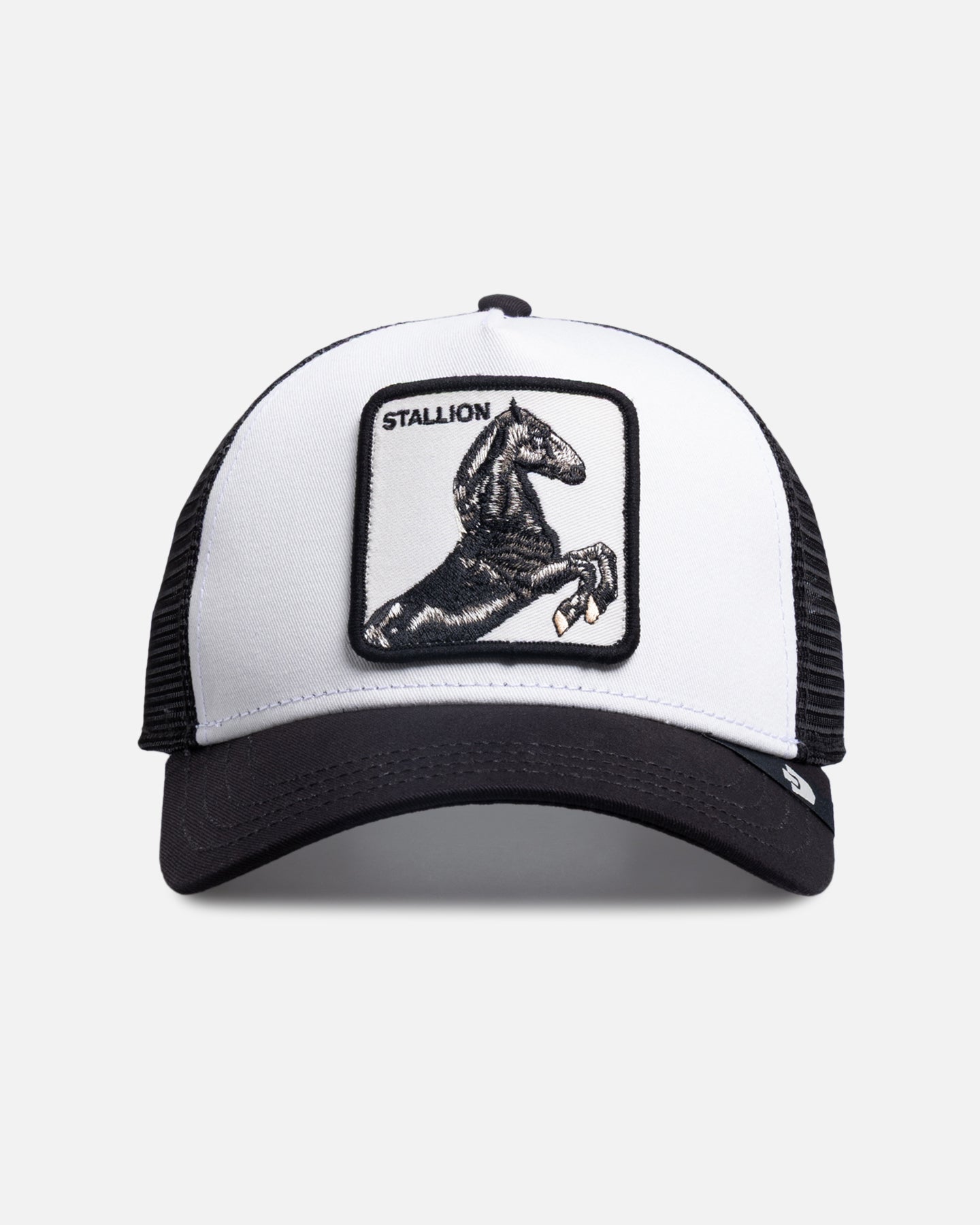 Goorin Bros Stallion Trucker Snapback White/Black
