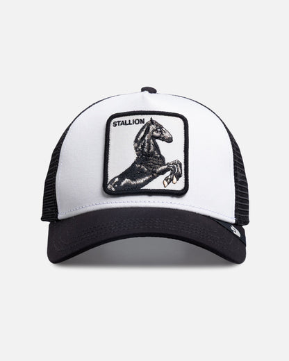 Goorin Bros Stallion Trucker Snapback White/Black
