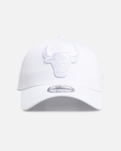 New Era Chicago Bulls 'Optic White' 9FORTY A-Frame Snapback Optic White