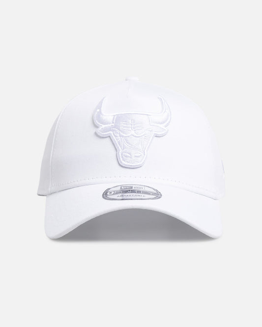 New Era Chicago Bulls 'Optic White' 9FORTY A-Frame Snapback Optic White