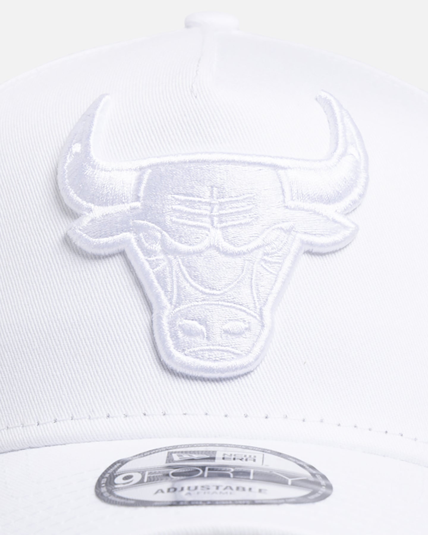 New Era Chicago Bulls 'Optic White' 9FORTY A-Frame Snapback Optic White