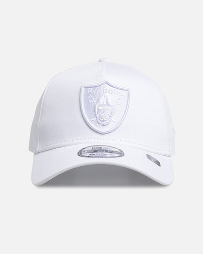 New Era Las Vegas Raiders 'Optic White' 9FORTY A-Frame Snapback Optic White