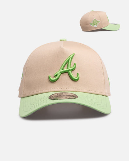 New Era Atlanta Braves 'Pastel' 9FORTY A-Frame Snapback Pastel Green