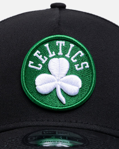 New Era Boston Celtics 'St.Patrick's Day' 9FORTY A-Frame Snapback Black/Green