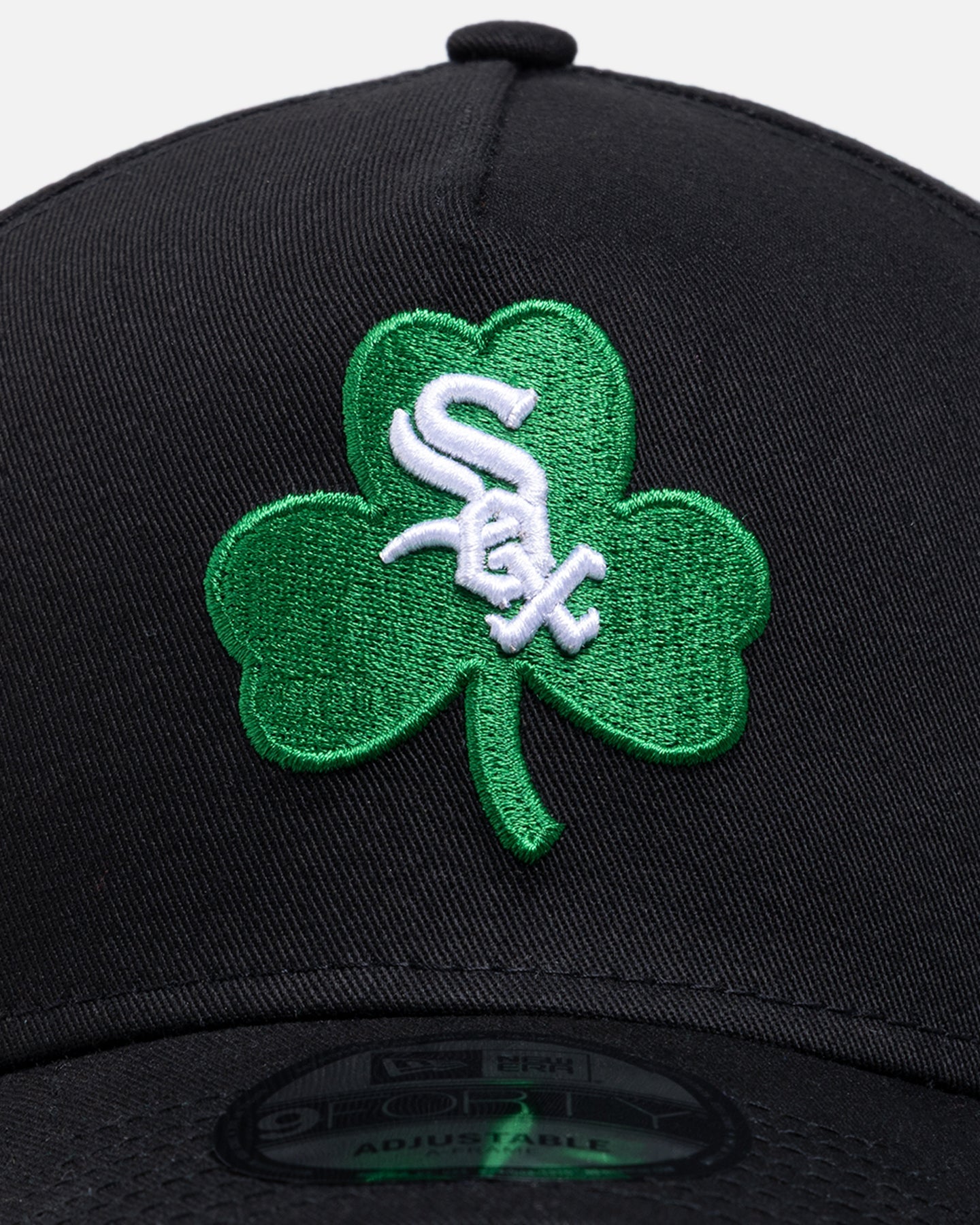 New Era Chicago White Sox 'St.Patrick's Day' 9FORTY A-Frame Snapback Black/Green