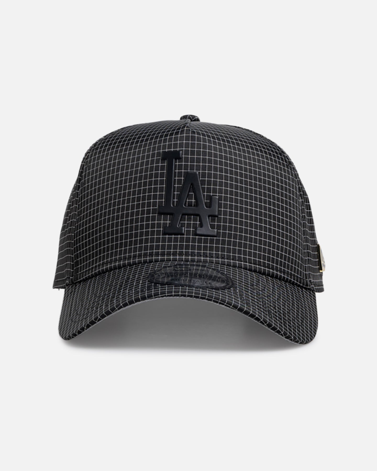 New Era Los Angeles Dodgers 'Black Ripstop' 9FORTY A-Frame Snapback Black/Black