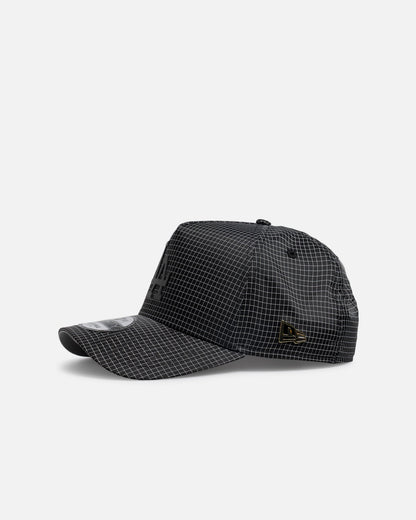 New Era Los Angeles Dodgers 'Black Ripstop' 9FORTY A-Frame Snapback Black/Black