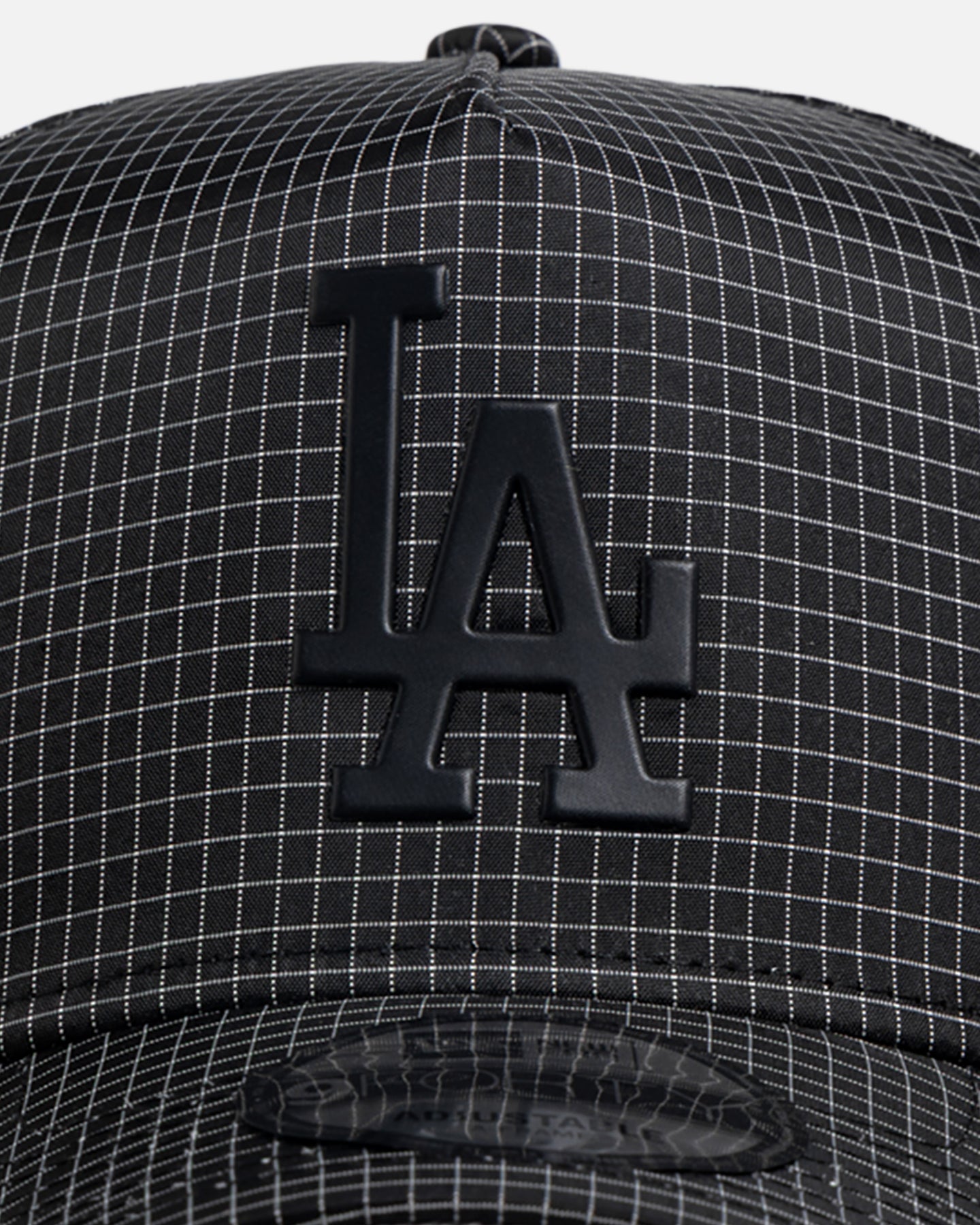 New Era Los Angeles Dodgers 'Black Ripstop' 9FORTY A-Frame Snapback Black/Black