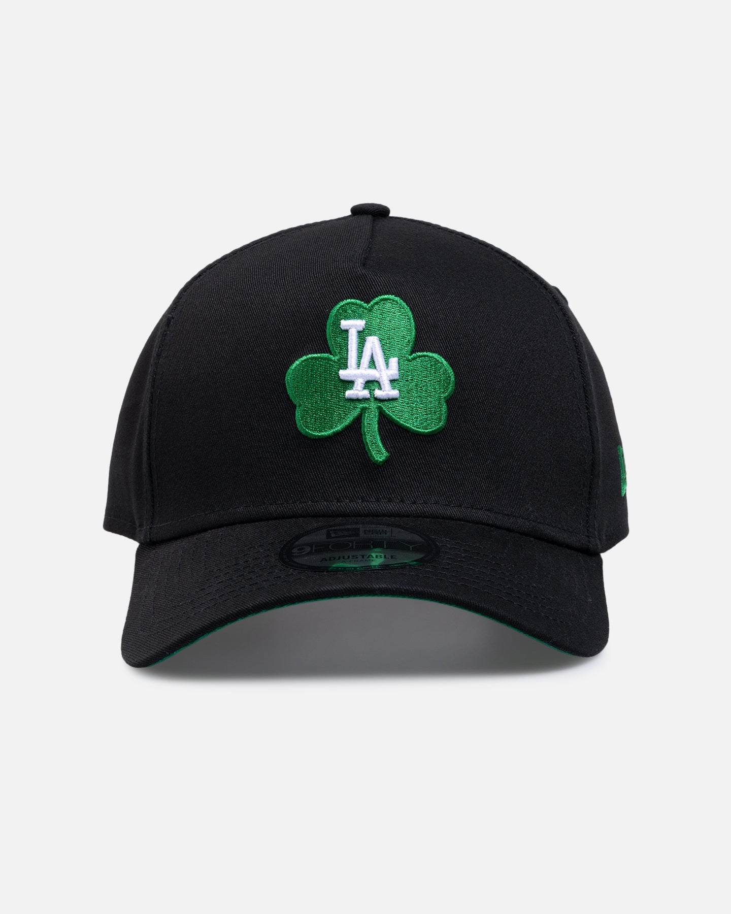 New Era Los Angeles Dodgers 'St.Patrick's Day' 9FORTY A-Frame Snapback Black/Green