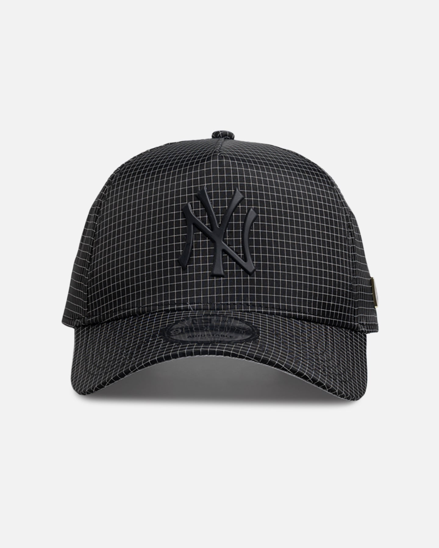 New Era New York Yankees 'Black Ripstop' 9FORTY A-Frame Snapback Black/Black