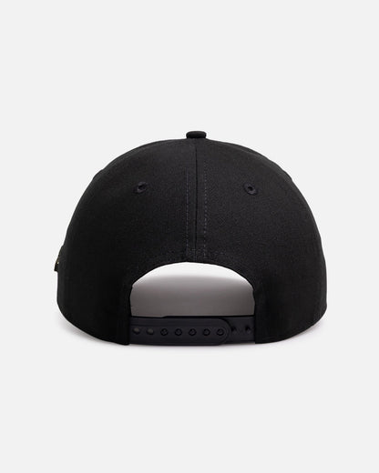 New Era New York Yankees 'Canvas Chainstitch Project X' 9FORTY A-Frame Snapback Black/Gold