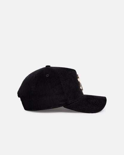New Era New York Yankees 'Diamontee Cord' 9FORTY A-Frame Snapback Black Cord