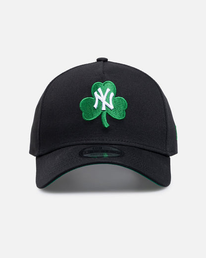 New Era New York Yankees 'St.Patrick's Day' 9FORTY A-Frame Snapback Black/Green