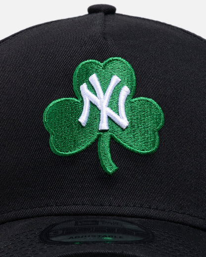 New Era New York Yankees 'St.Patrick's Day' 9FORTY A-Frame Snapback Black/Green
