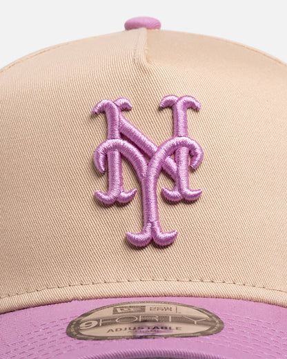 New Era New York Mets 'Pastel' 9FORTY A-Frame Snapback Pastel Purple