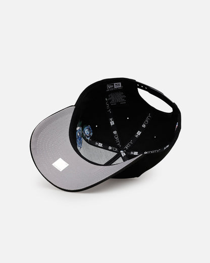 New Era New York Knicks 'Blue Rose' 9FORTY A-Frame Snapback Black/Blue