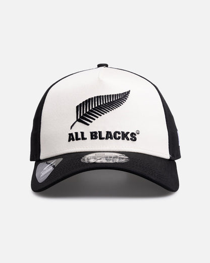 New Era New Zealand All Blacks 'Two-Tone' 9FORTY A-Frame Snapback White
