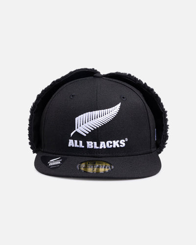 New Era New Zealand All Blacks 59FITY Dog Ear Fitted Black