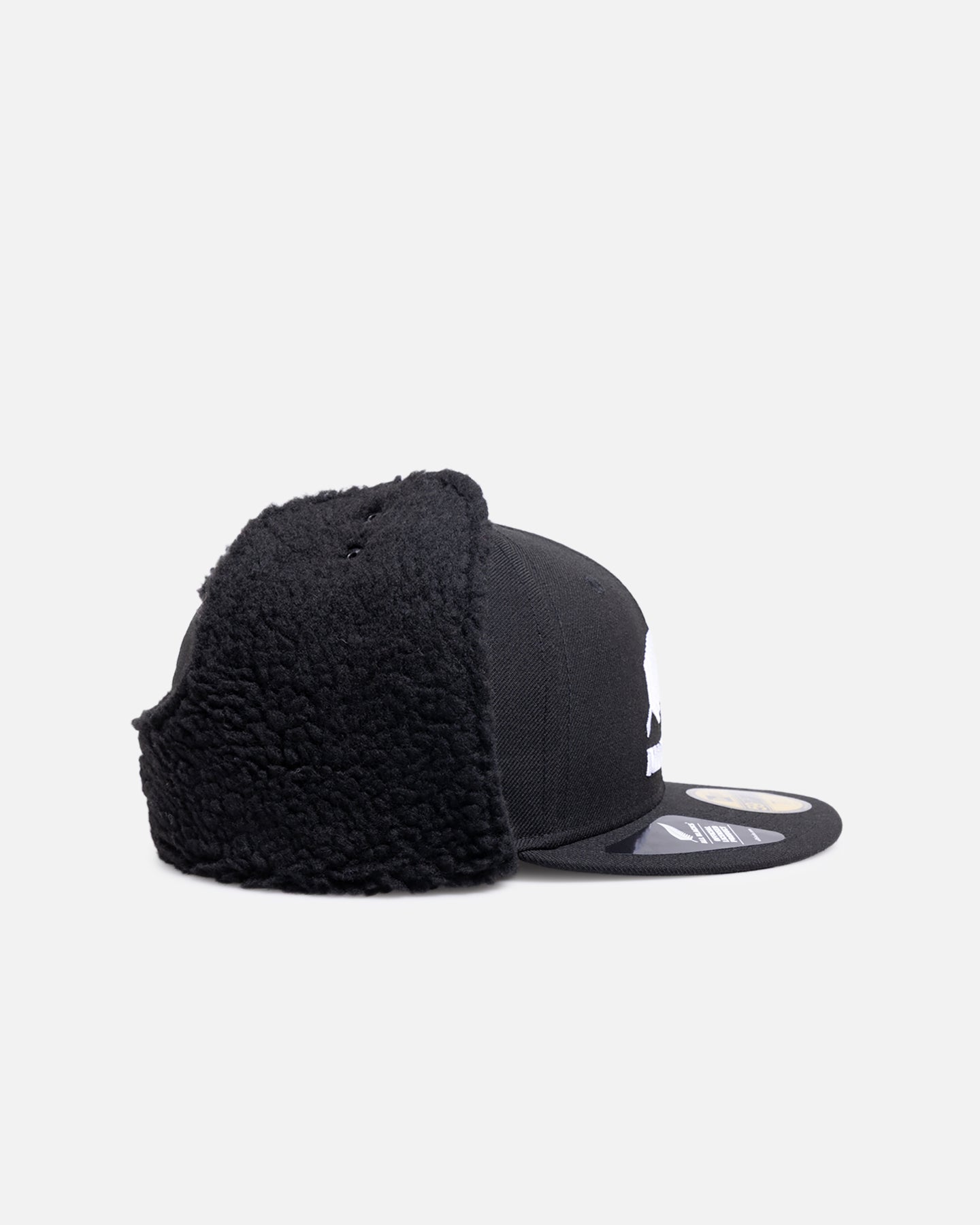 New Era New Zealand All Blacks 59FITY Dog Ear Fitted Black