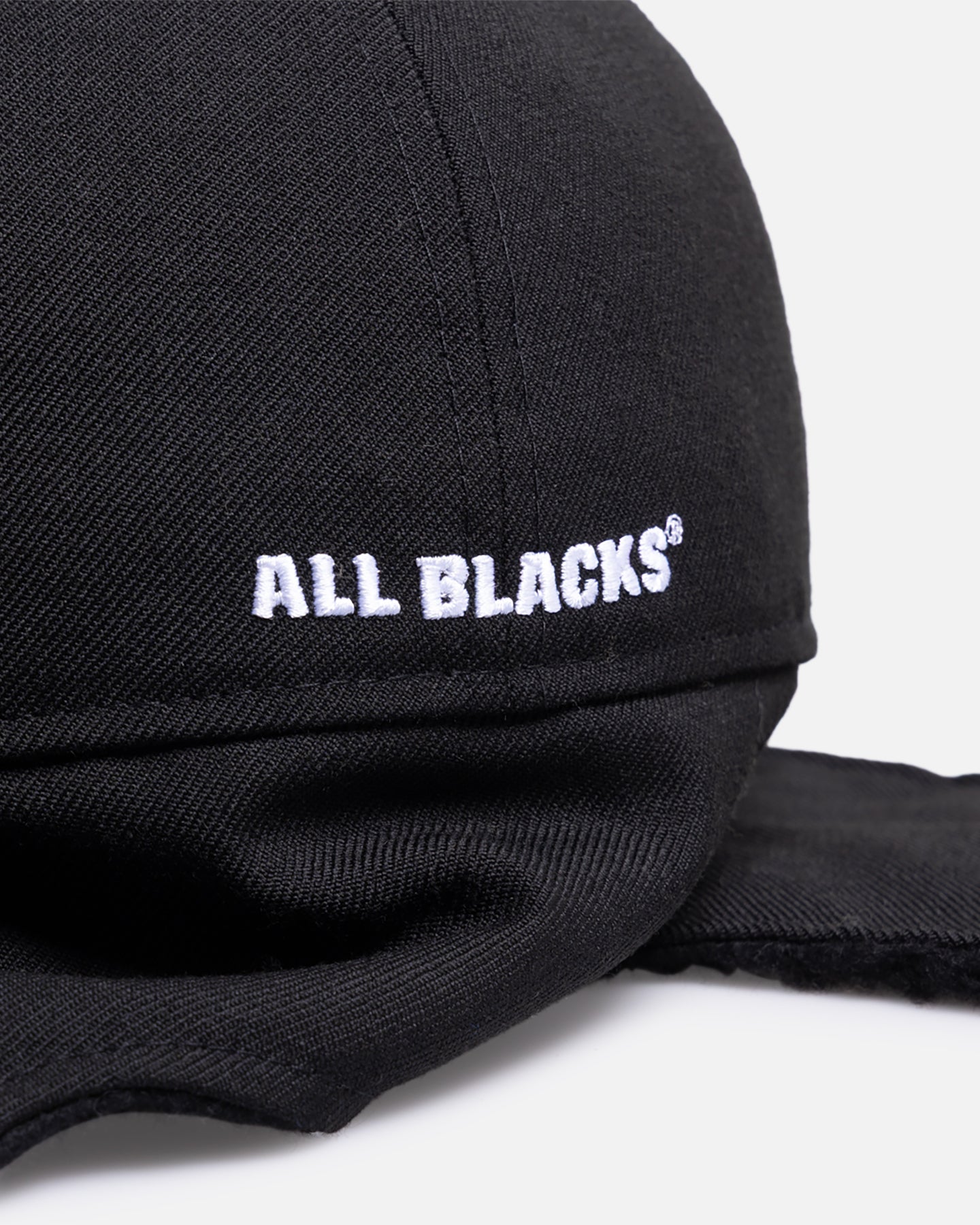 New Era New Zealand All Blacks 59FITY Dog Ear Fitted Black