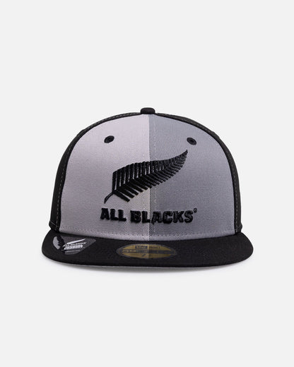 New Era New Zealand All Black 'Mono Pinwheel' 59FIFTY Fitted Grey