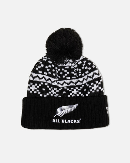 New Era New Zealand All Blacks Knitted Beanie Black