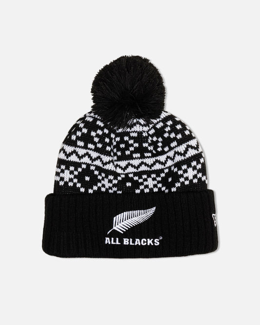 New Era New Zealand All Blacks Knitted Beanie Black