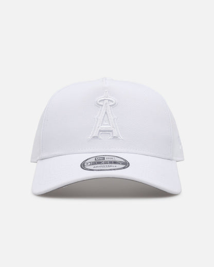 New Era Los Angeles Angels 'Easy White' 9FORTY A-Frame Snapback White/White