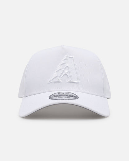 New Era Arizona Diamondbacks 'Easy White' 9FORTY A-Frame Snapback White/White