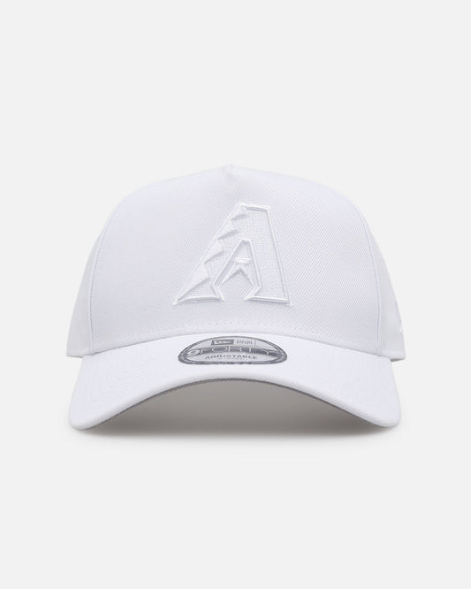 New Era Arizona Diamondbacks 'Easy White' 9FORTY A-Frame Snapback White/White