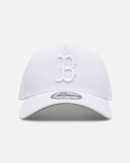 New Era Boston Red Sox 'Easy White' 9FORTY A-Frame Snapback White/White
