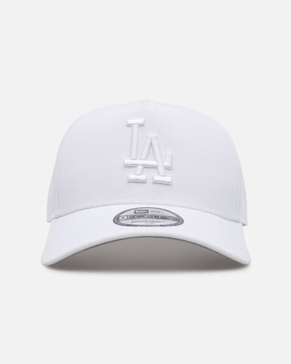 New Era Los Angeles Dodgers 'Easy White' 9FORTY A-Frame Snapback White/White