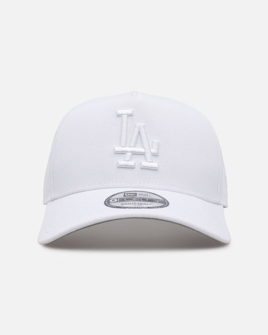 New Era Los Angeles Dodgers 'Easy White' 9FORTY A-Frame Snapback White/White