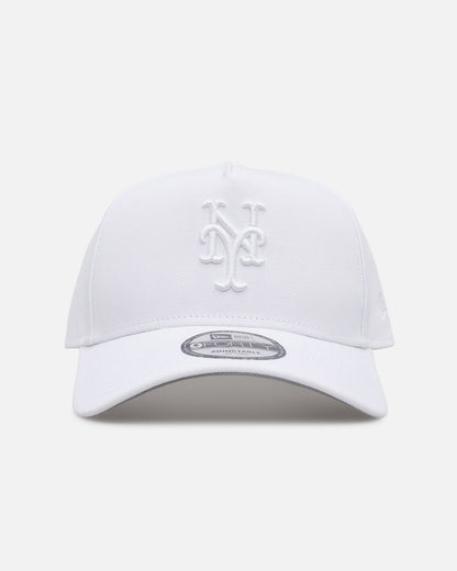 New Era New York Mets 'Easy White' 9FORTY A-Frame Snapback White/White
