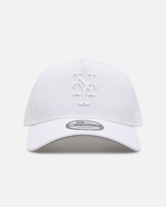 New Era New York Mets 'Easy White' 9FORTY A-Frame Snapback White/White