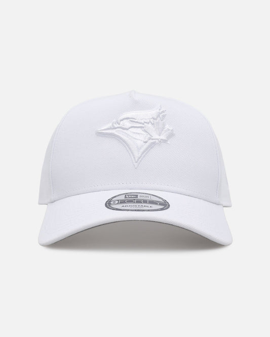 New Era Toronto Blue Jays 'Easy White' 9FORTY A-Frame Snapback White/White