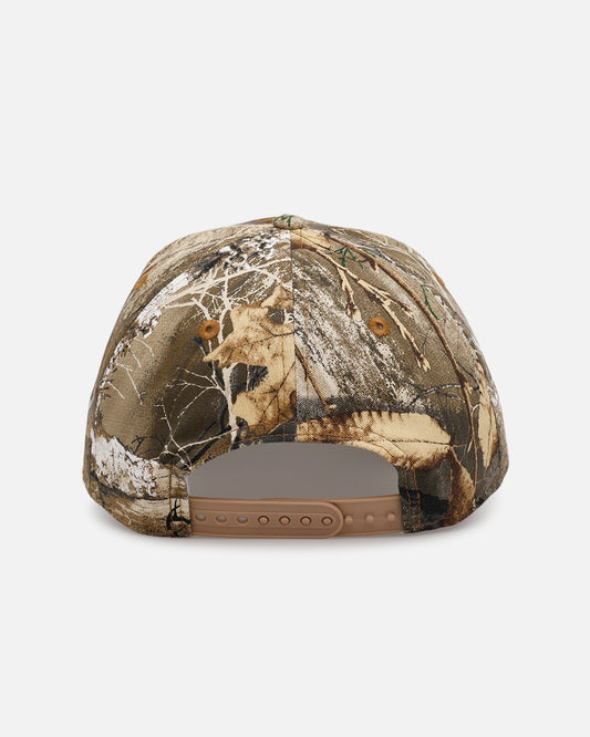 New Era Cleveland Guardians 'Great Outdoors Part II' 9FORTY A-Frame Snapback Real Tree Camo