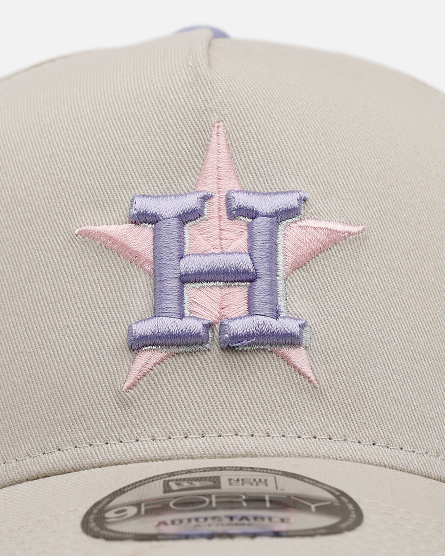 New Era Houston Astros 'Pastel 2.0' 9FORTY A-Frame Snapback Stone