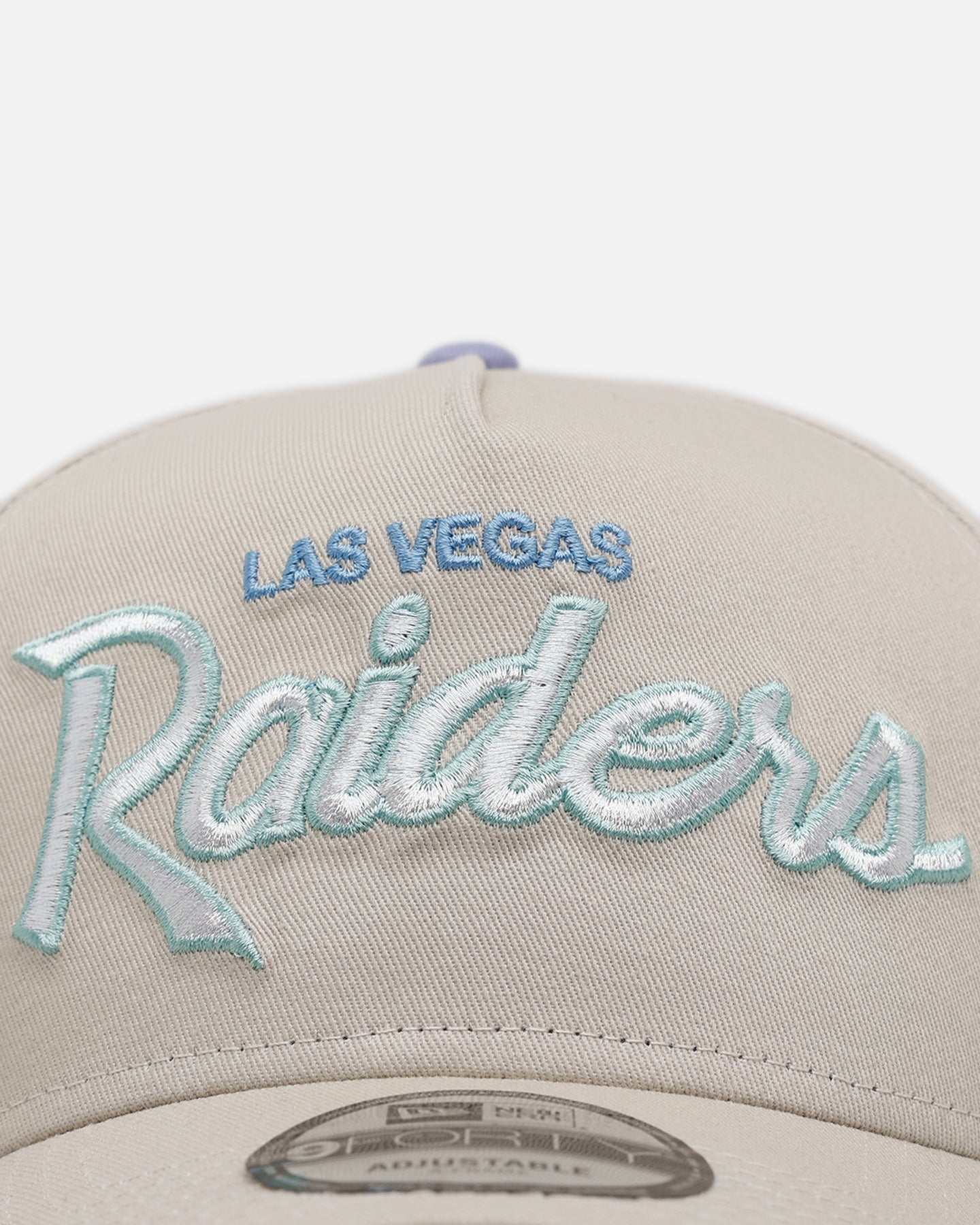 New Era Las Vegas Raiders 'Pastel 2.0' 9FORTY A-Frame Snapback Stone