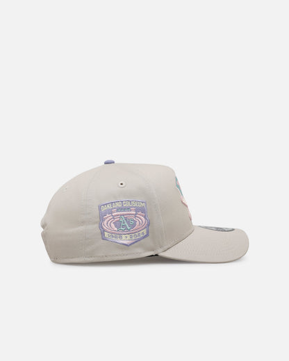New Era Oakland Athletics 'Pastel 2.0' 9FORTY A-Frame Snapback Stone