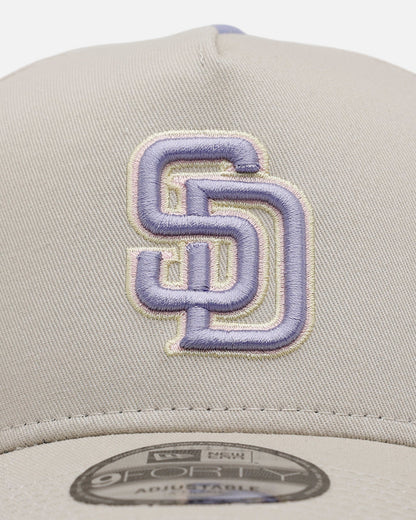 New Era San Diego Padres 'Pastel 2.0' 9FORTY A-Frame Snapback Stone