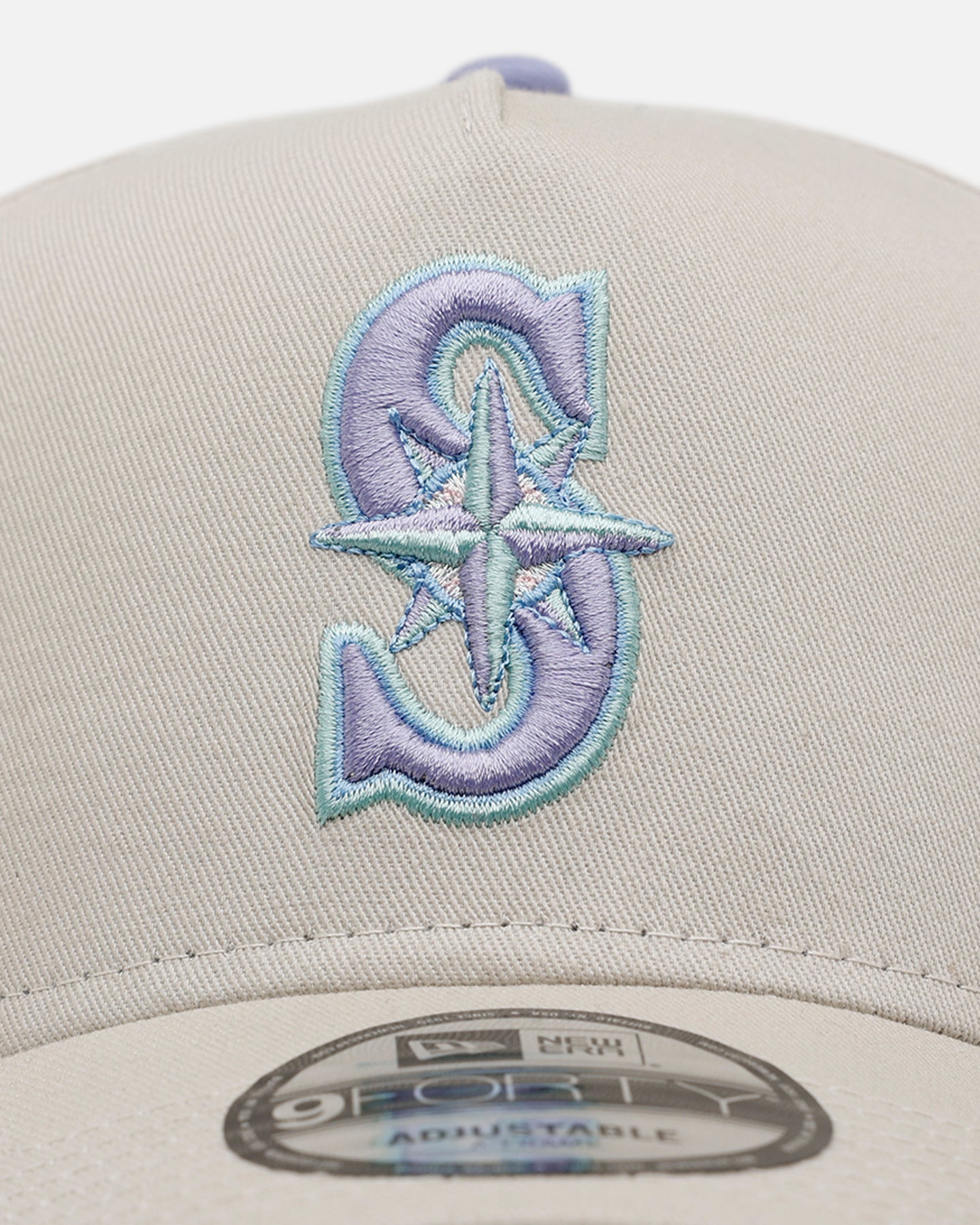 New Era Seattle Mariners 'Pastel 2.0' 9FORTY A-Frame Snapback Stone