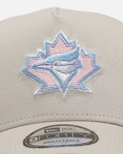 New Era Toronto Blue Jays 'Pastel 2.0' 9FORTY A-Frame Snapback Stone