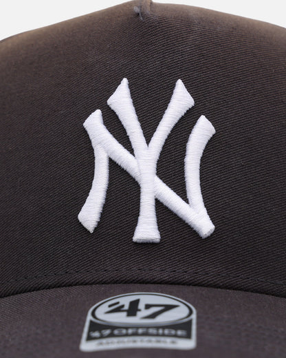 47 Brand New York Yankees 'Sun Fade' in 47 Offside Snapback Charcoal