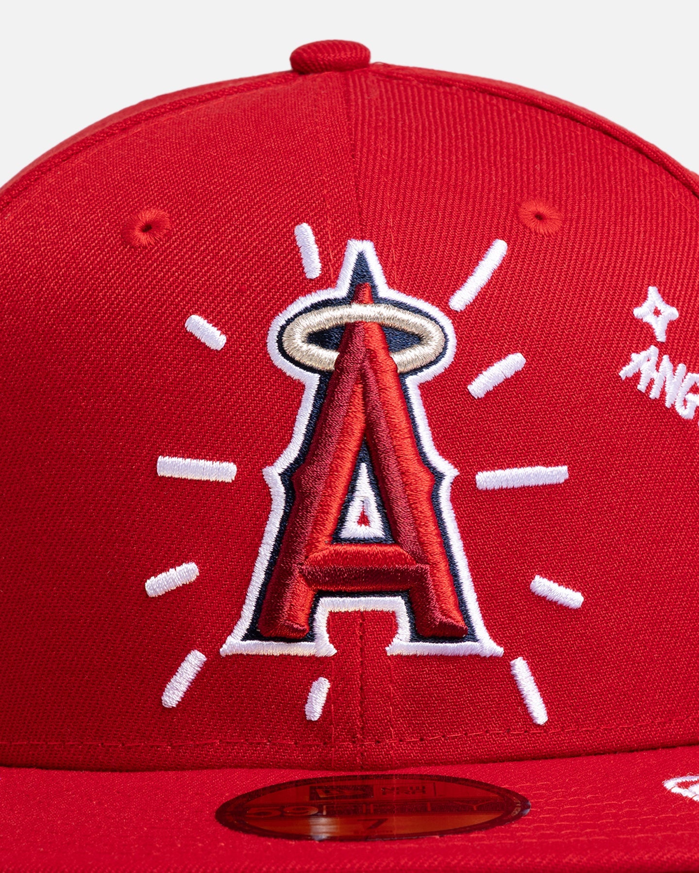New Era Los Angeles Angels 'MLB Scribble' 59FIFTY Fitted Red