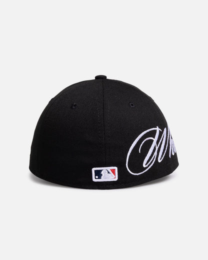 New Era Chicago White Sox 'MLB Side Script 59FIFTY Fitted Black